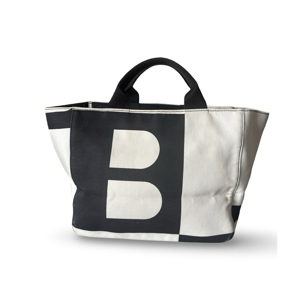 Bally B Bennas Canvas Tote Bag beige brown